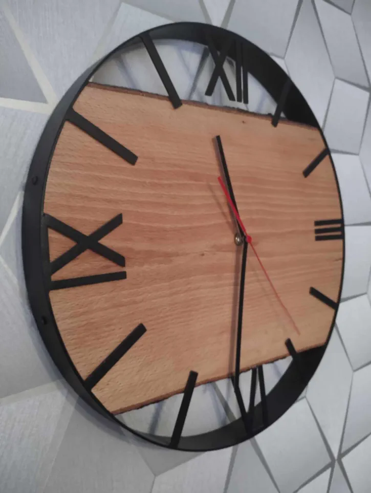 Zegar w stylu loft