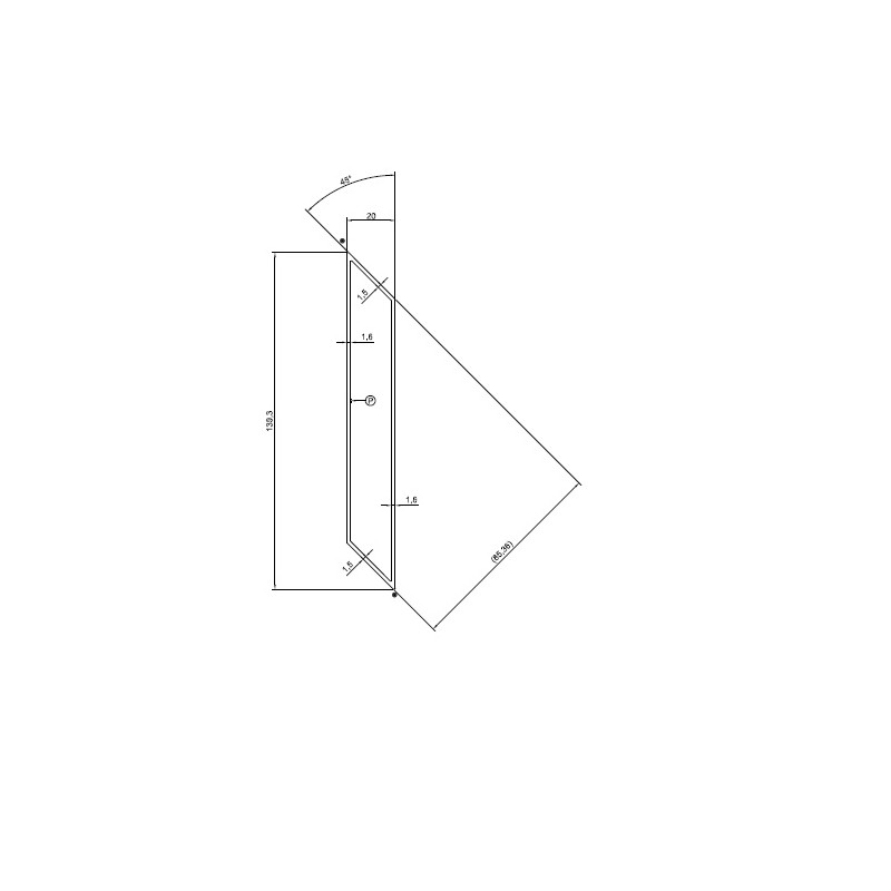 50259 romb 140mm duży