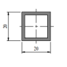 Profil aluminiowy KW20202