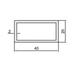 Profil aluminiowy KW40202