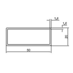 Profil aluminiowy KW502016