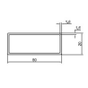 Profil aluminiowy KW502016