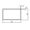 Profil aluminiowy KW50302