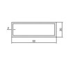 Profil aluminiowy KW60202