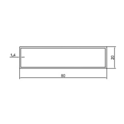 Profil aluminiowy KW802014