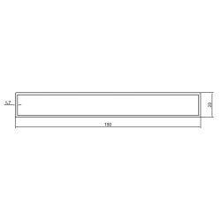 Profil aluminiowy KW1502017